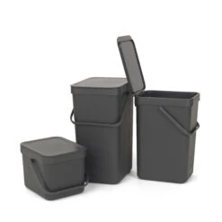 Brabantia Sort & Go Afvalbak 6 L. -Keukenbenodigdheden Winkel 26928 02 05 d4cce8109b