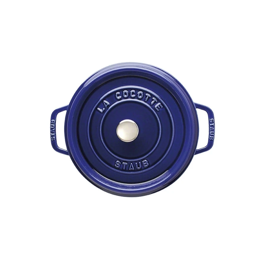 Staub Ronde Gietijzeren Pan, Drie Lagen Emaille 3,8 L 4 Staub Ronde Gietijzeren Pan, Drie Lagen Emaille 3,8 L - Afbeelding 2