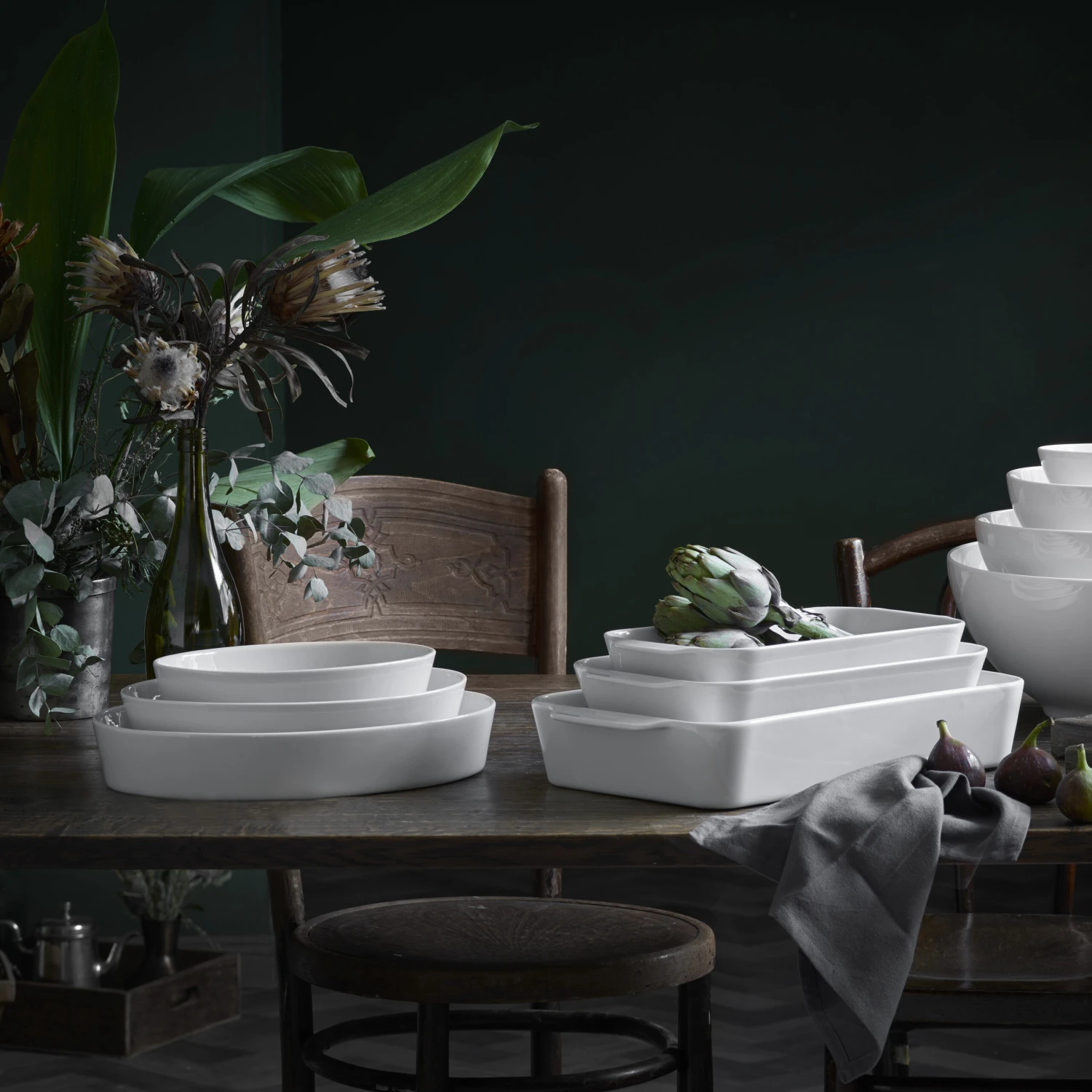 Pillivuyt Plaat Ovaal 4 Pillivuyt Plaat Ovaal - Afbeelding 2