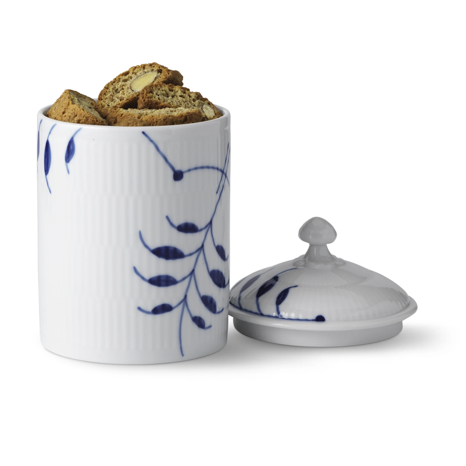 Royal Copenhagen Blue Fluted Mega Pot Met Deksel 5 Royal Copenhagen Blue Fluted Mega Pot Met Deksel - Afbeelding 3