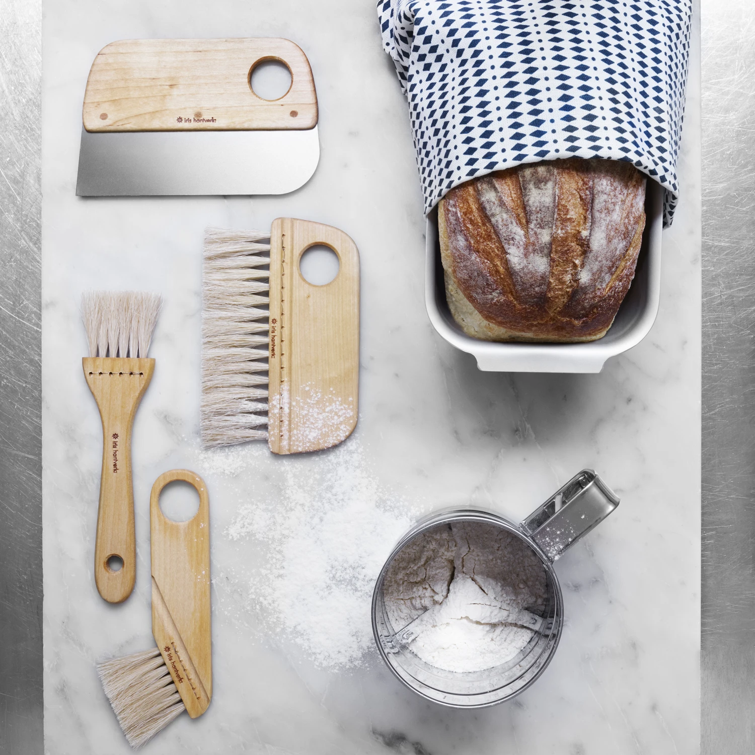 Iris Hantverk Broodpenseel Paardenhaar 5 Iris Hantverk Broodpenseel Paardenhaar - Afbeelding 3