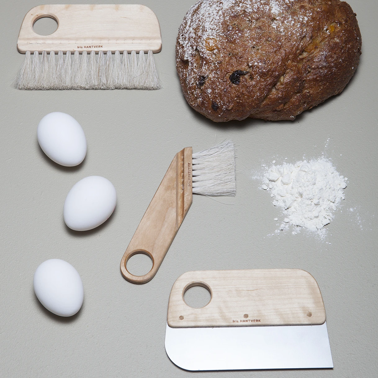 Iris Hantverk Broodpenseel Paardenhaar 4 Iris Hantverk Broodpenseel Paardenhaar - Afbeelding 2