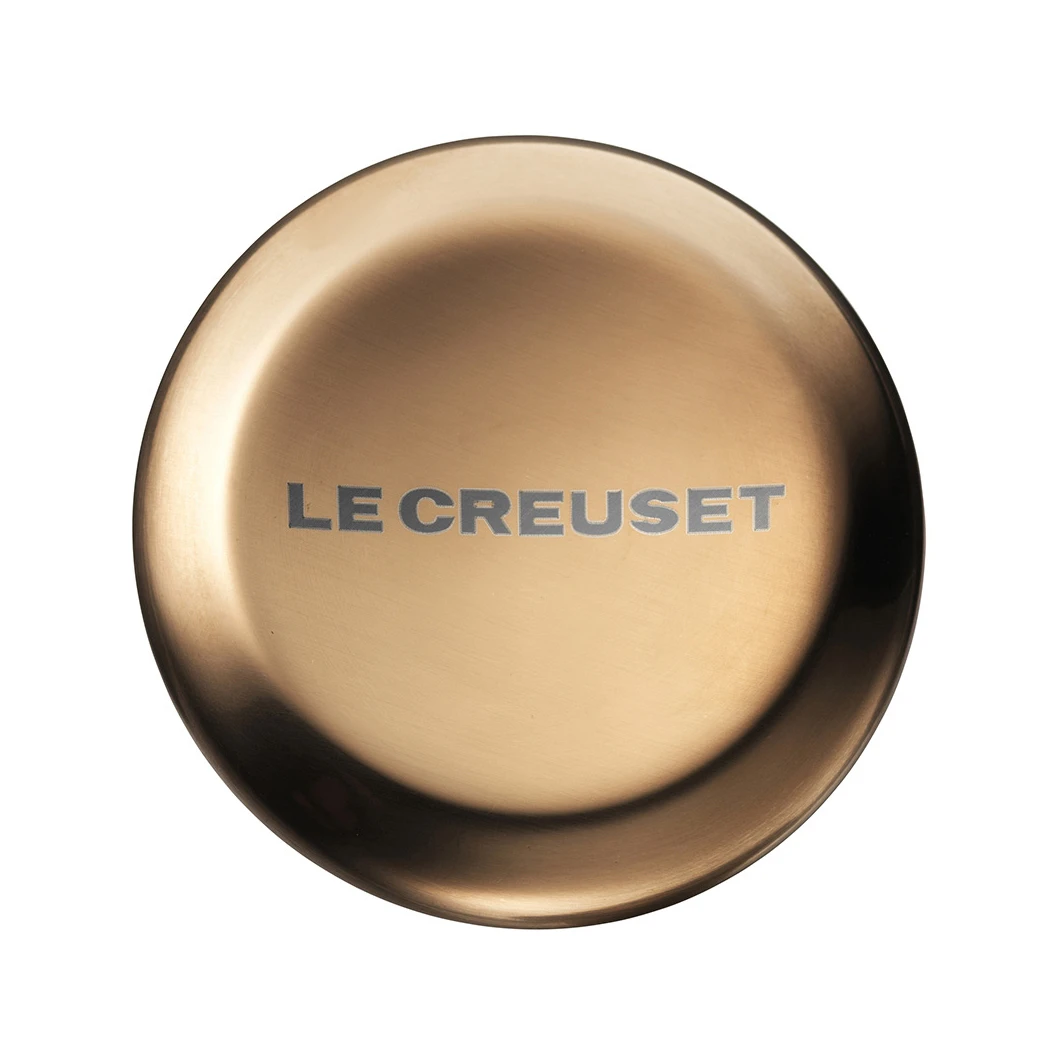 Le Creuset Signature Stalen Knop 4,7 Cm 3 Le Creuset Signature Stalen Knop 4,7 Cm