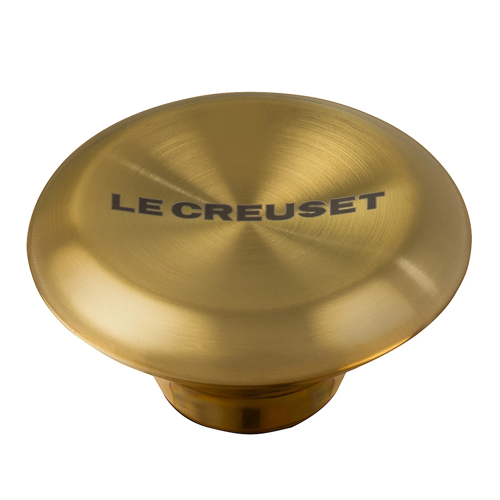 Le Creuset Signature Stalen Knop 5,7 Cm 3 Le Creuset Signature Stalen Knop 5,7 Cm