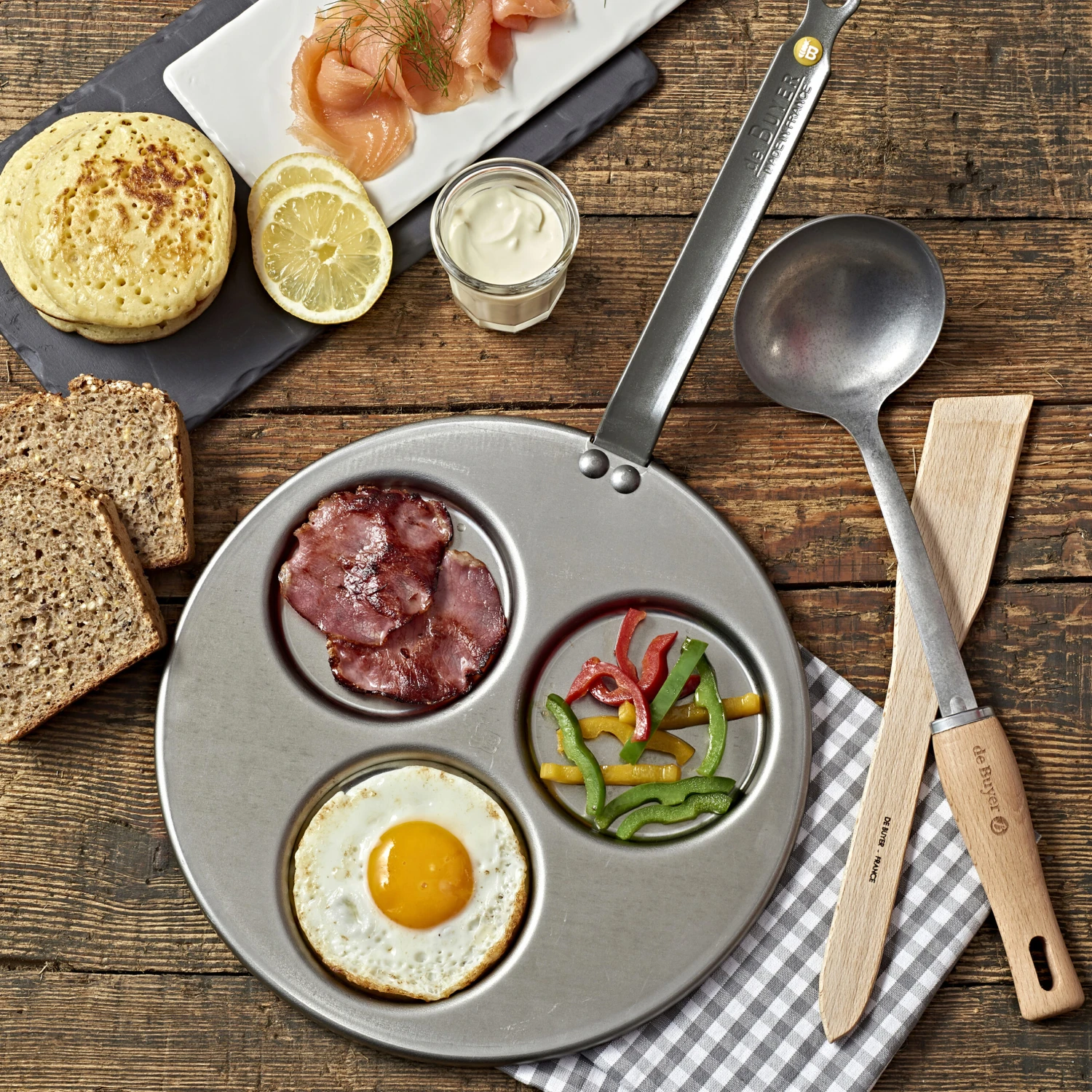 De Buyer Mineral B Pannenkoekenpan 5 De Buyer Mineral B Pannenkoekenpan - Afbeelding 3