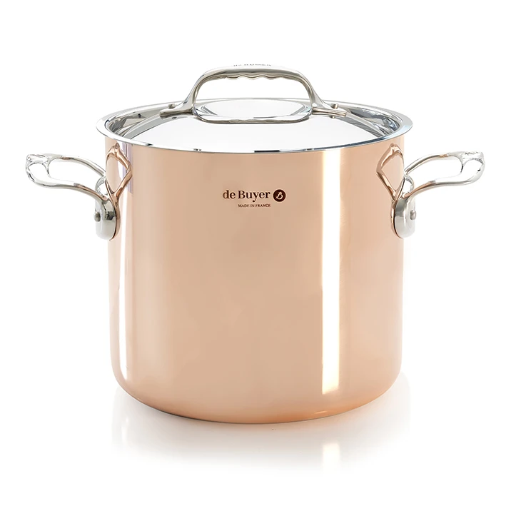 De Buyer Prima Matera Hoge Braadpan Met Deksel Inductie 3 De Buyer Prima Matera Hoge Braadpan Met Deksel Inductie