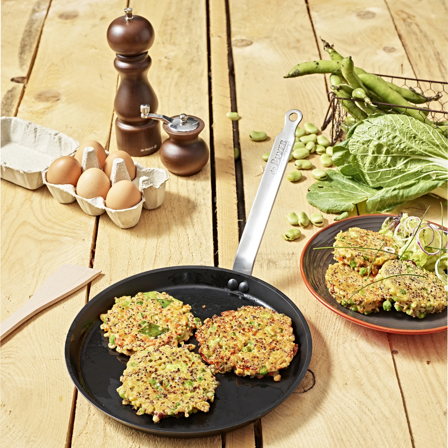 De Buyer Choc Intense Pannenkoekenpan 4 De Buyer Choc Intense Pannenkoekenpan - Afbeelding 2