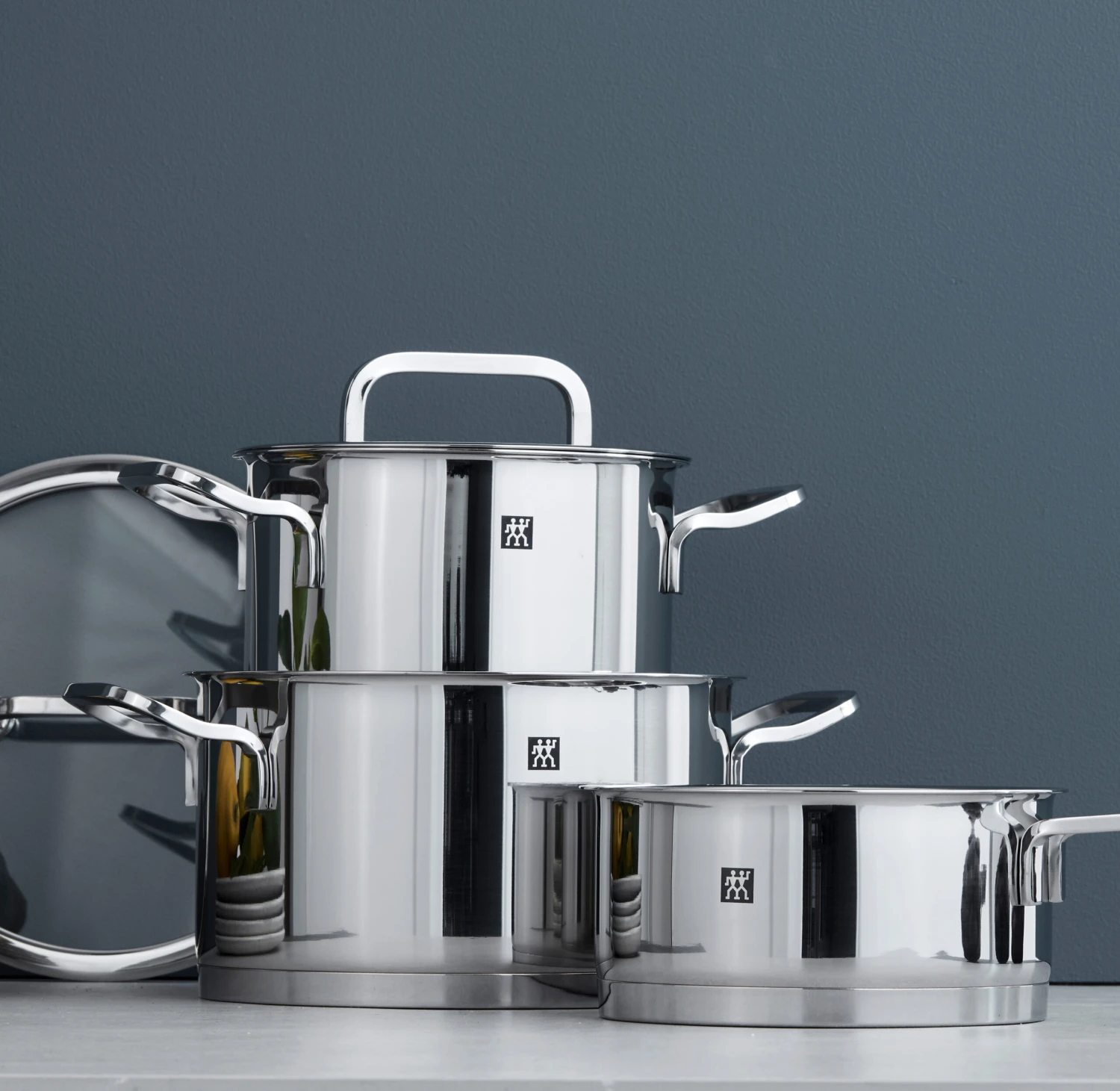 Zwilling Moment S Pannenset 3-delig 4 Zwilling Moment S Pannenset 3-delig - Afbeelding 2