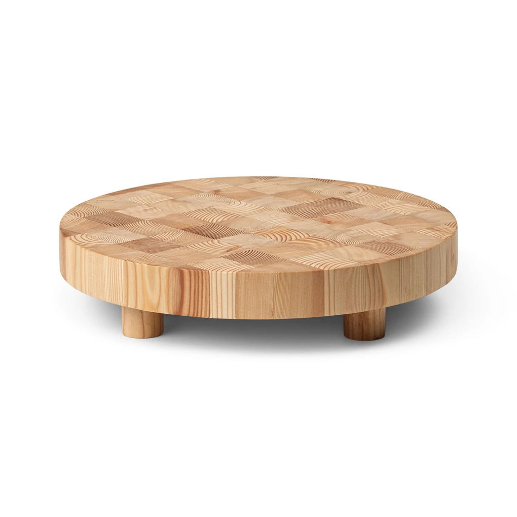 Ferm LIVING Chess Snijplank Rond 3 Ferm LIVING Chess Snijplank Rond