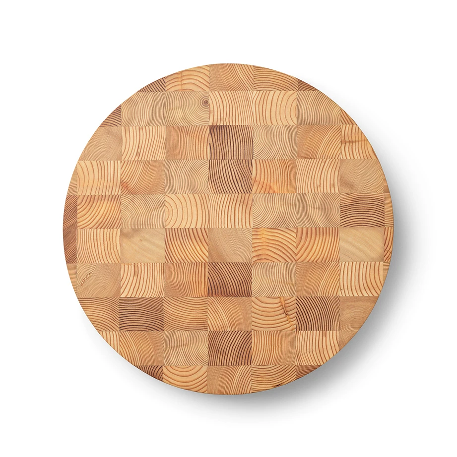 Ferm LIVING Chess Snijplank Rond 4 Ferm LIVING Chess Snijplank Rond - Afbeelding 2