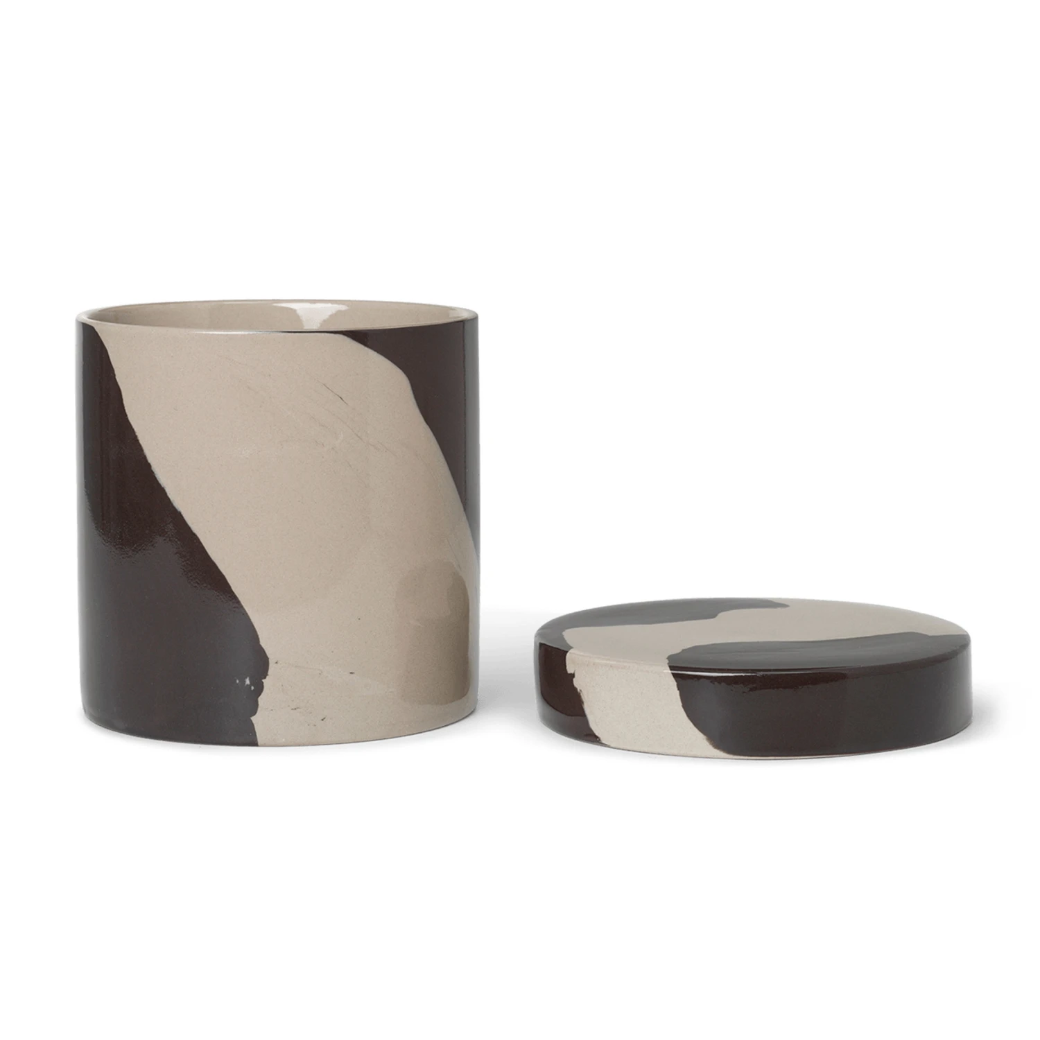 Ferm LIVING Inlay Voorraadpot Ø14,5 Cm 4 Ferm LIVING Inlay Voorraadpot Ø14,5 Cm - Afbeelding 2
