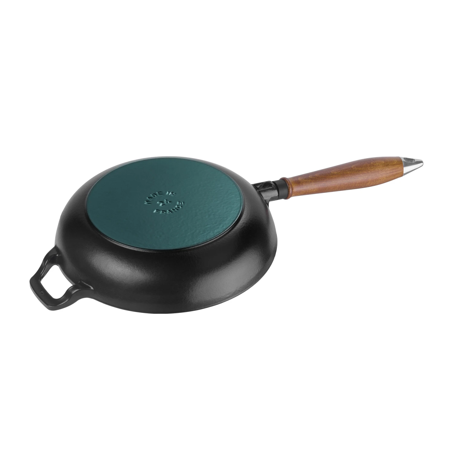 Staub Vintage Koekenpan Met Houten Handvat Ø24 Cm 8 Staub Vintage Koekenpan Met Houten Handvat Ø24 Cm - Afbeelding 6