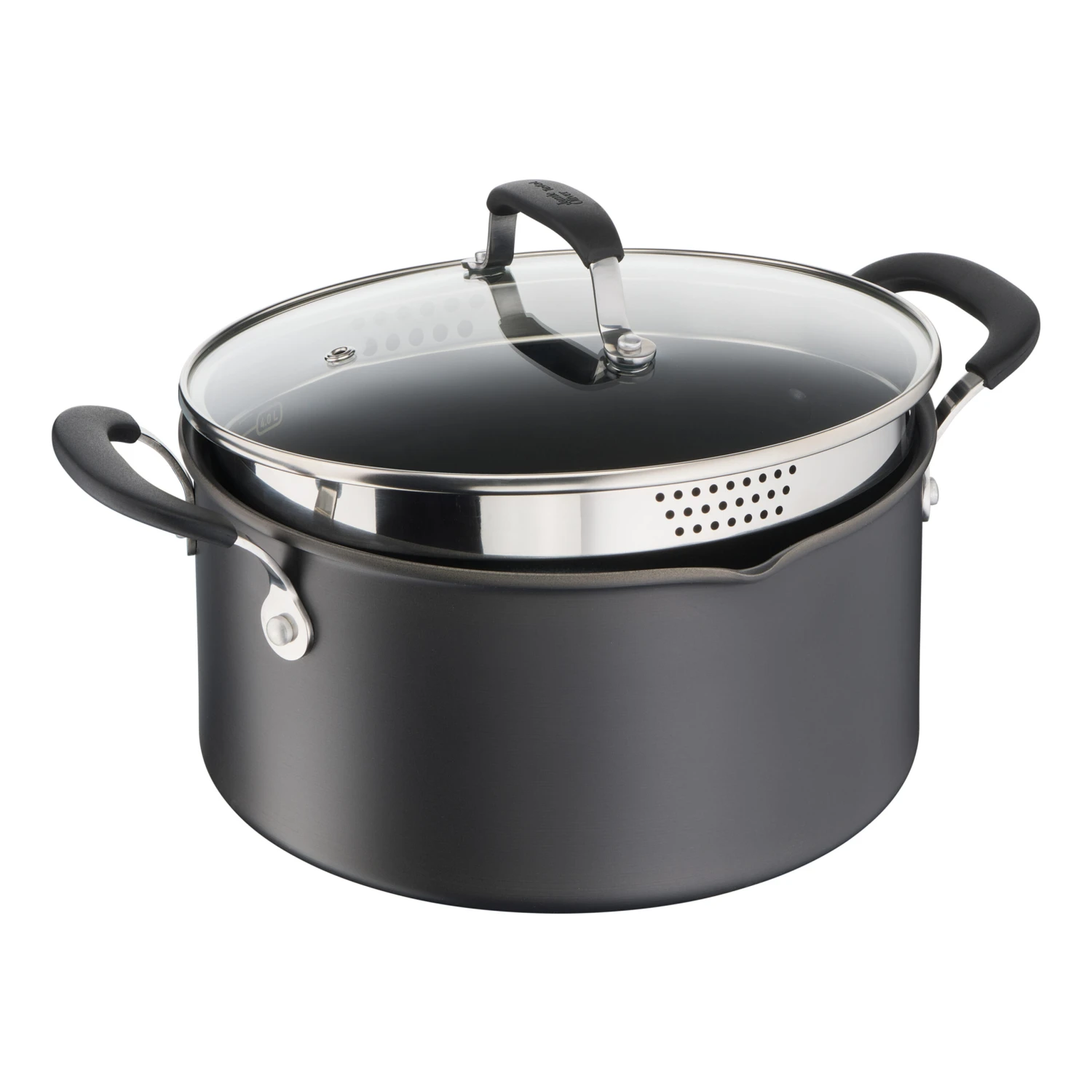 Tefal Jamie Oliver Quick & Easy Braadpan Hard Anodised 4 Tefal Jamie Oliver Quick & Easy Braadpan Hard Anodised - Afbeelding 2