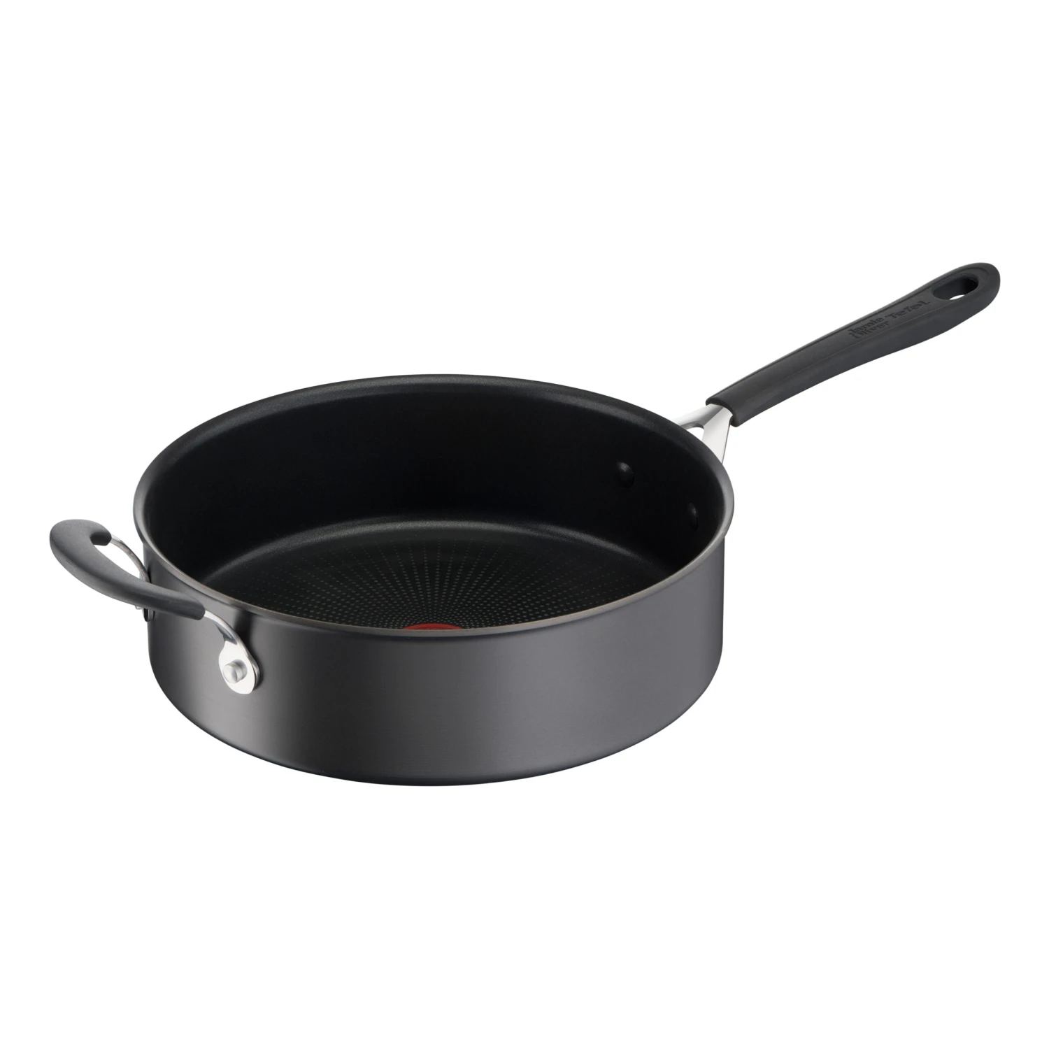 Tefal Jamie Oliver Quick & Easy Sauteerpan Hard Anodised 4 Tefal Jamie Oliver Quick & Easy Sauteerpan Hard Anodised - Afbeelding 2