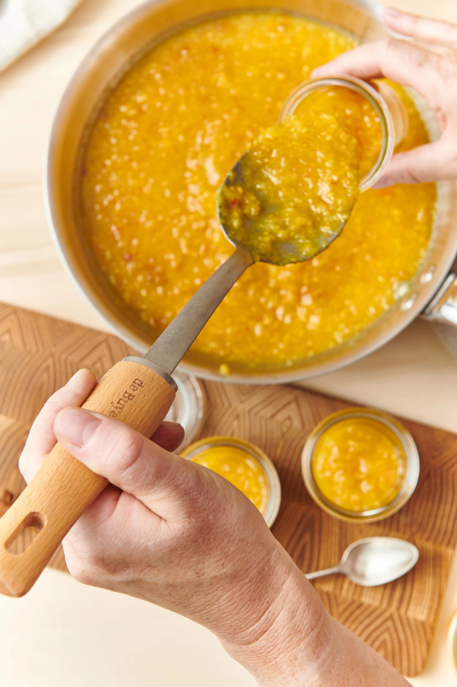 De Buyer B Bois Opscheplepel Met Houten Handvat 5 De Buyer B Bois Opscheplepel Met Houten Handvat - Afbeelding 3