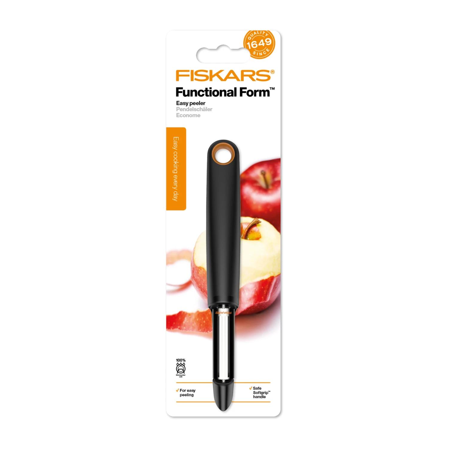 Fiskars Functional Form Dunschiller Bewegend Blad 5 Fiskars Functional Form Dunschiller Bewegend Blad - Afbeelding 3