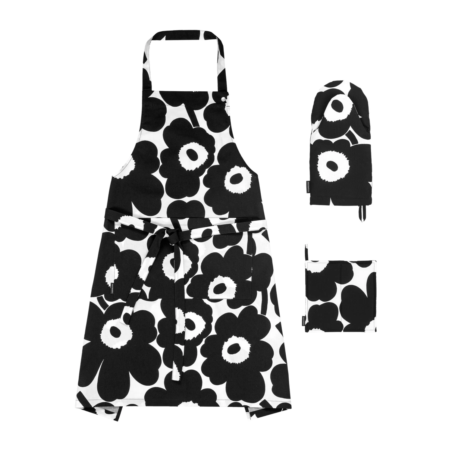 Marimekko Pieni Unikko Keukentextiel-set 3 Marimekko Pieni Unikko Keukentextiel-set