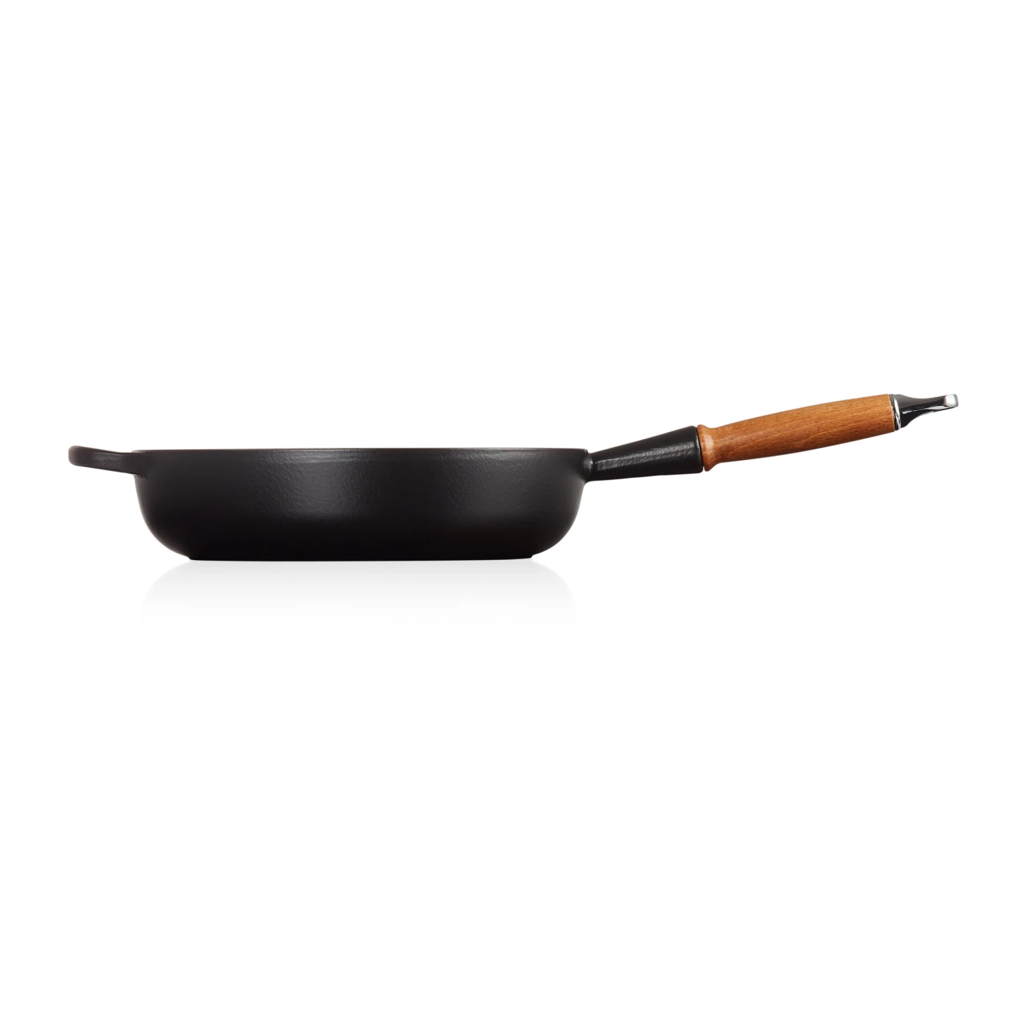 Le Creuset Signature Hapjespan Houten Handvat 28 Cm 6 Le Creuset Signature Hapjespan Houten Handvat 28 Cm - Afbeelding 4
