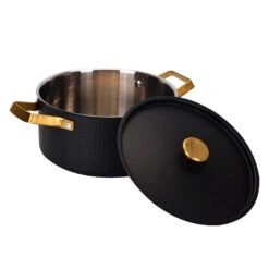 Arvet Gehamerde Zwarte Braadpan Met Deksel 11 Arvet Gehamerde Zwarte Braadpan Met Deksel -Keukenbenodigdheden Winkel 513365 01 4 ProductImageExtra d23df10464