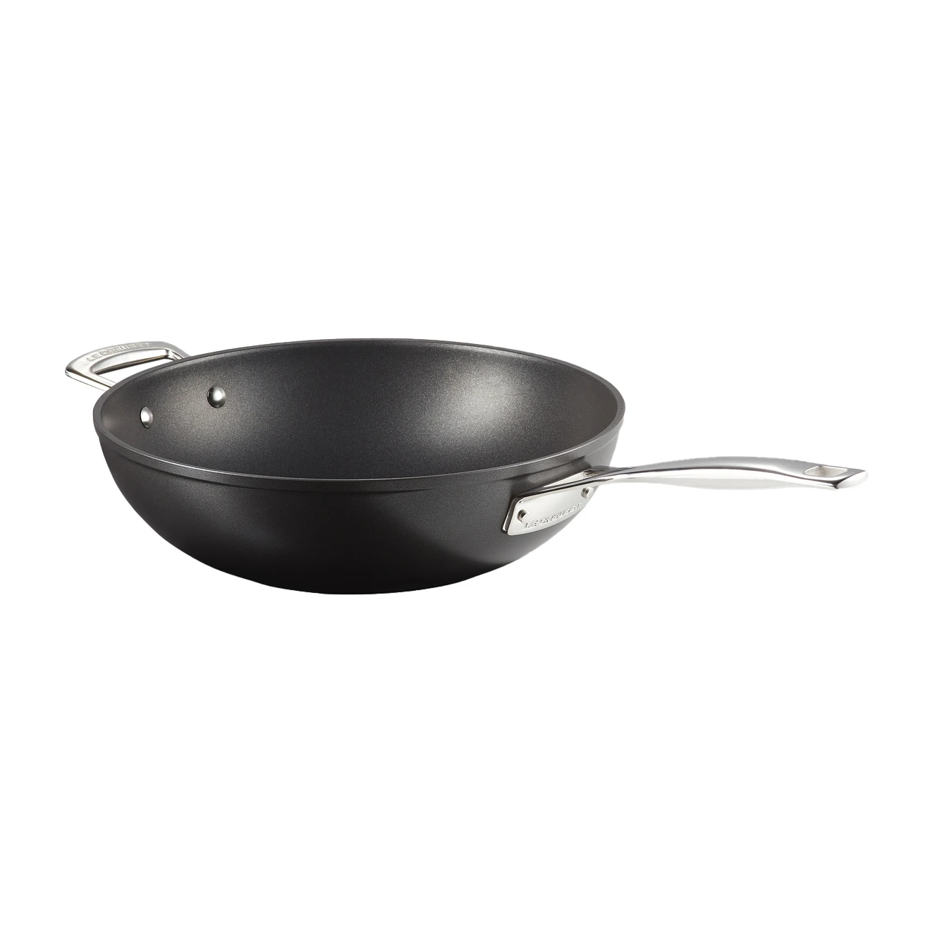 Le Creuset Wokpan Met Hulphandvat 3 Le Creuset Wokpan Met Hulphandvat