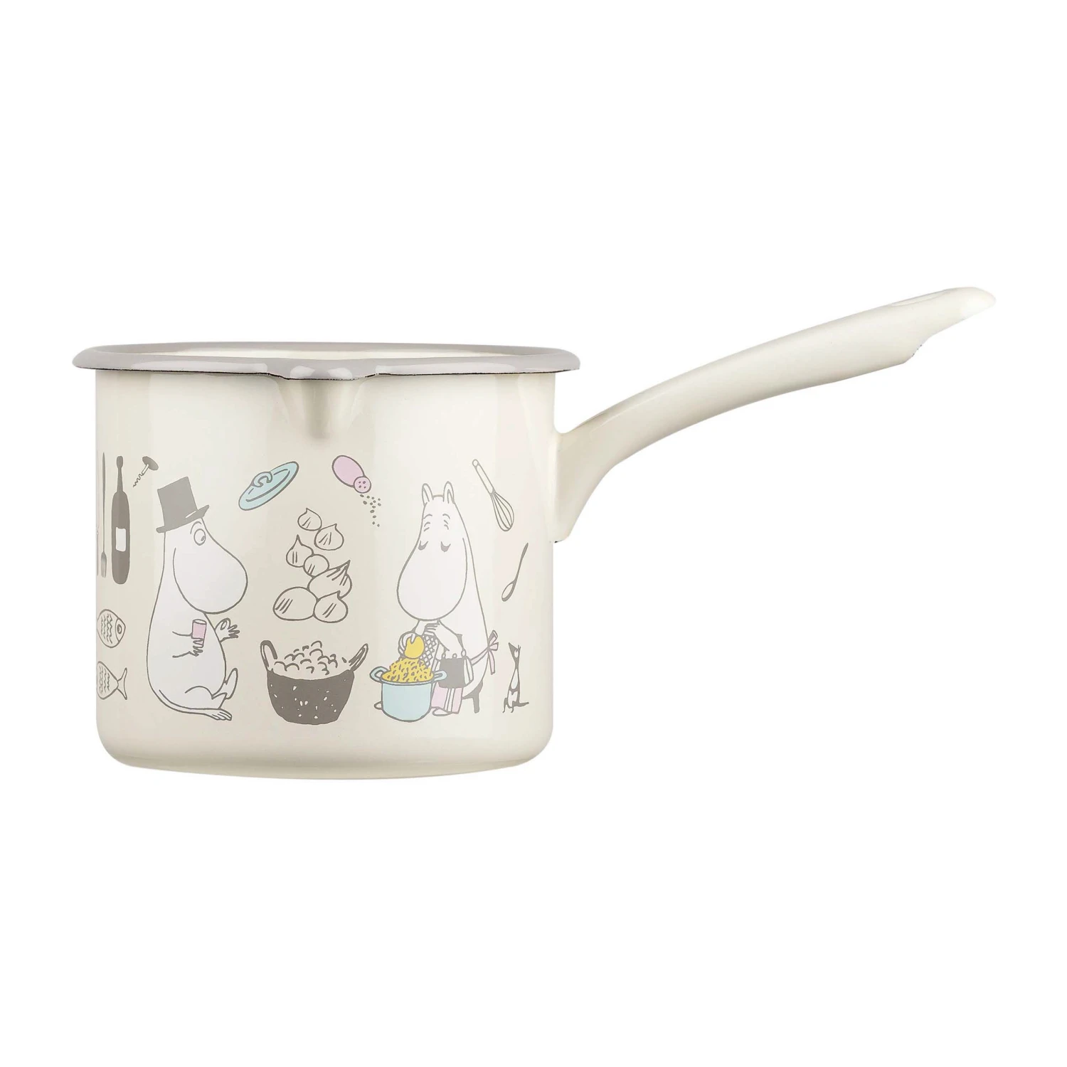 Muurla Moomin Bon Appétit Steelpan 1,3 Liter 3 Muurla Moomin Bon Appétit Steelpan 1,3 Liter