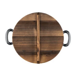 Heirol Gietijzeren Koekenpan Met Houten Deksel -Keukenbenodigdheden Winkel 515876 01 2 ProductImageExtra ce2602ccd3