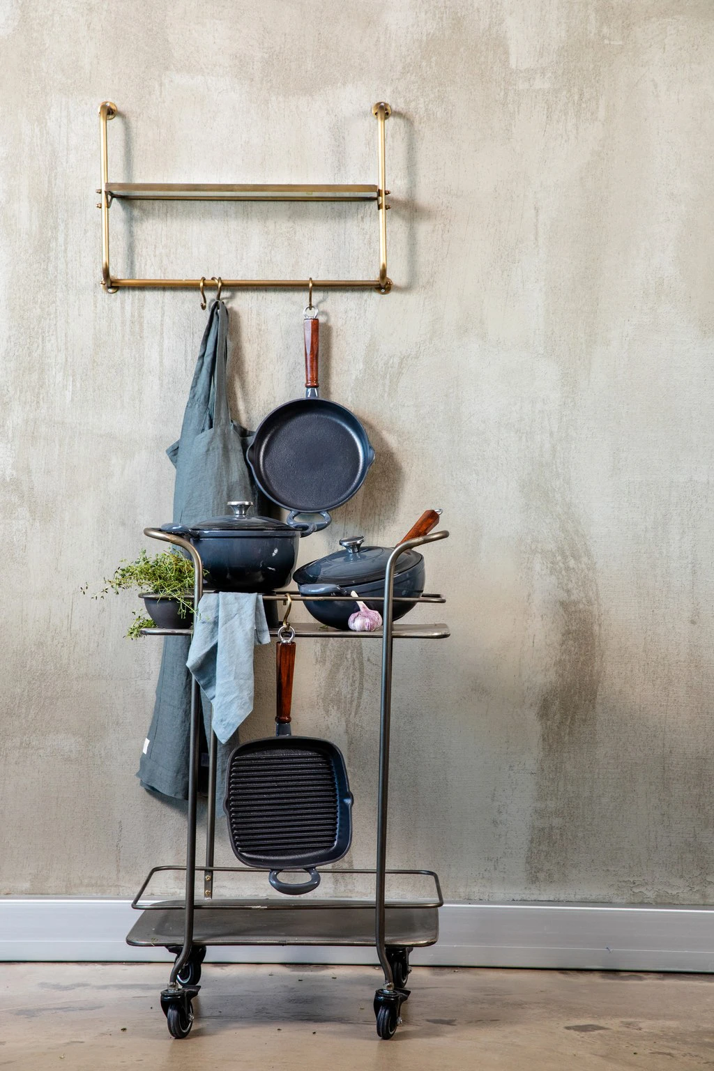 Heirol Braadpan Gietijzer 5 Heirol Braadpan Gietijzer - Afbeelding 3