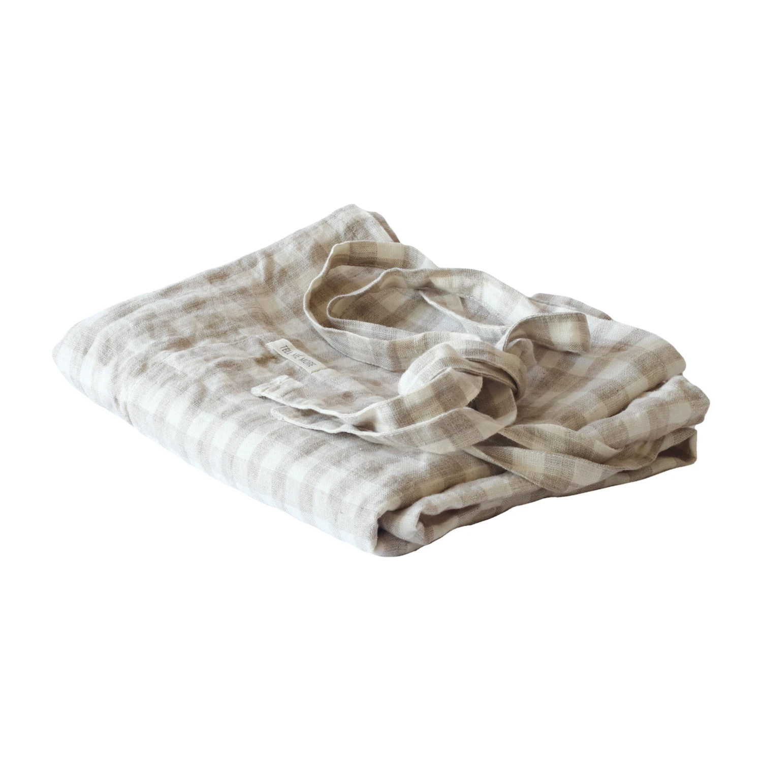 Gingham Geruit Schort 90x75 Cm 3 Gingham Geruit Schort 90x75 Cm