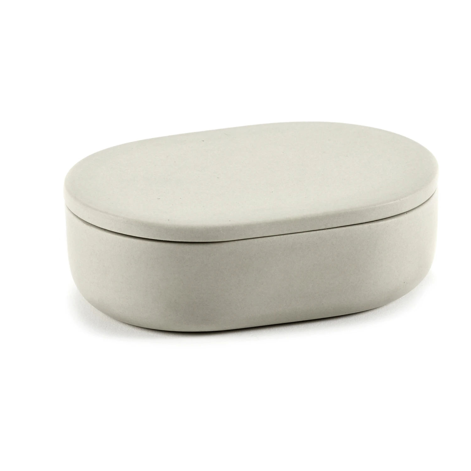 Serax Cose Ovale Opbergpot Met Deksel S 3,3x10,2 Cm 3 Serax Cose Ovale Opbergpot Met Deksel S 3,3x10,2 Cm