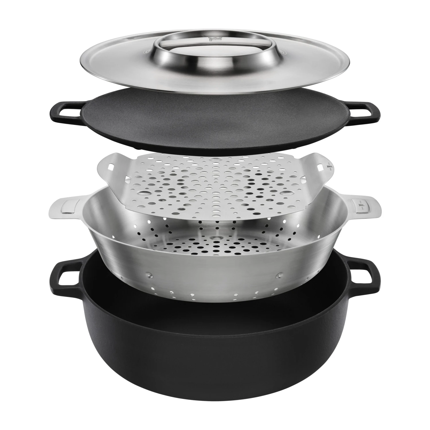 Fiskars Norden Grill Chef 3-in-1 Grillmandje 8 Fiskars Norden Grill Chef 3-in-1 Grillmandje - Afbeelding 6
