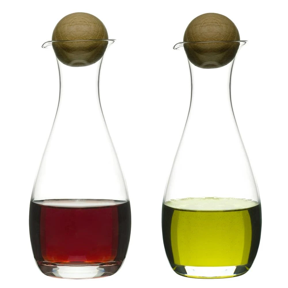 Sagaform Oak Eiken Olie & Azijn Flessen 2-pack 3 Sagaform Oak Eiken Olie & Azijn Flessen 2-pack