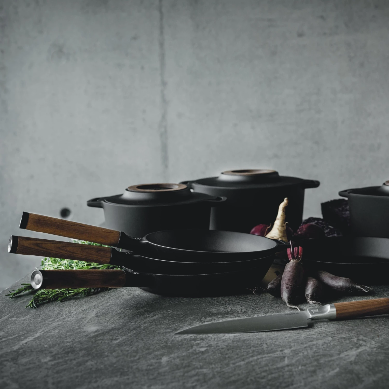 Fiskars Norden Koekenpan Gietijzer 4 Fiskars Norden Koekenpan Gietijzer - Afbeelding 2